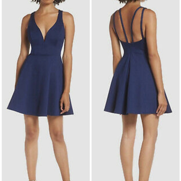 Lulus Love Galore Sleeveless Strappy Mini Dress M - Picture 9 of 11